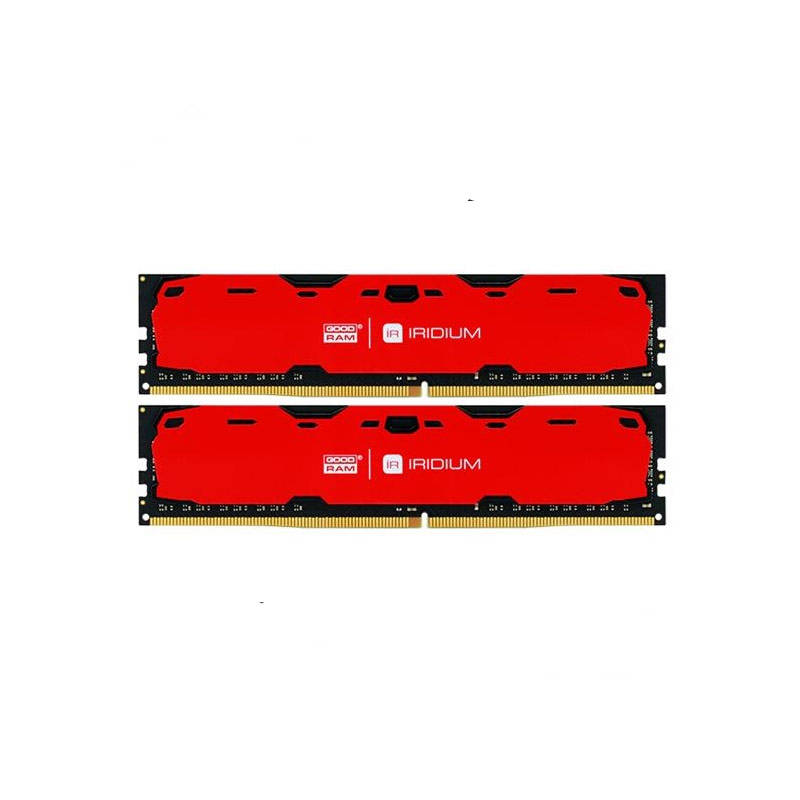 Memorie Goodram IRDM Red 8GB DDR4 2400MHz CL15 Dual Channel Kit