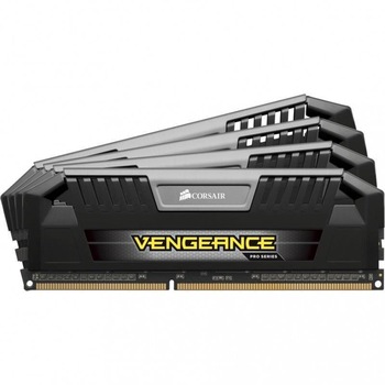 Memorie Vengeance Pro 32GB (4x8GB) DDR3 1600MHz CL9 1.5V Memorie Vengeance Pro 32GB (4x8GB) DDR3 1600MHz CL9 1.5V