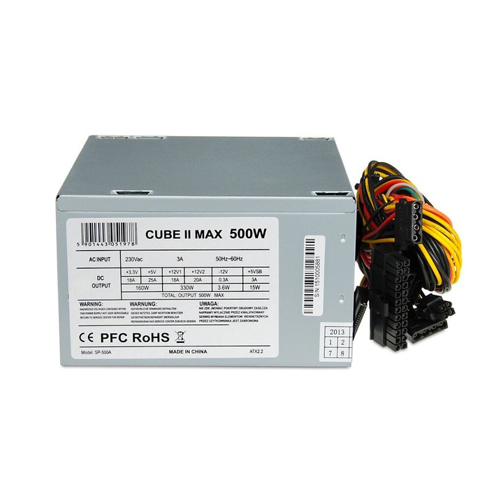 IBox 500W CUBE II, 254258, Tápegység