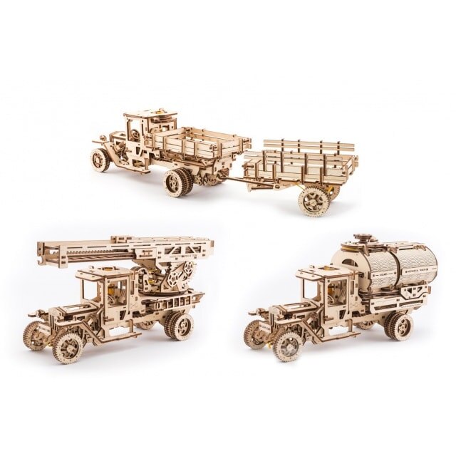 Puzzle 3D, Set Transportator UGEARS
