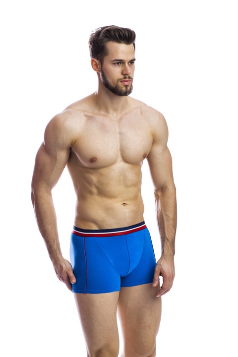 Boxeri pentru barbati BB107, Uniconf,, Albastru