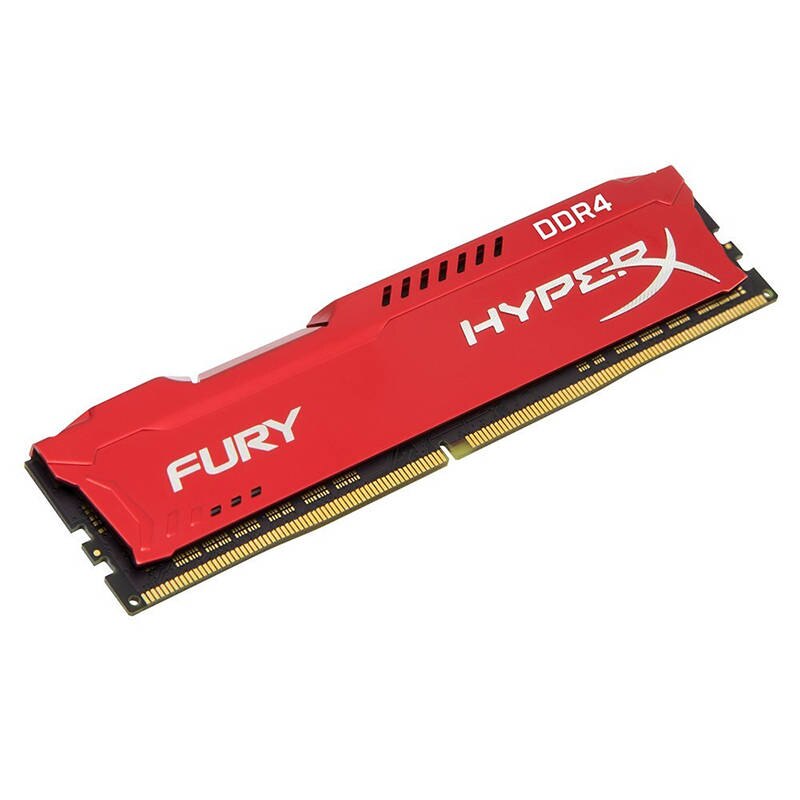 Memorie Kingston HyperX Fury Red 8GB DDR4 2400 MHz CL15 - eMAG.ro