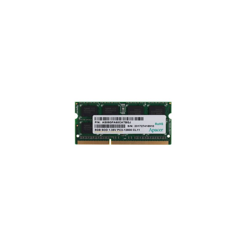 Memorie laptop APACER 8GB DDR3 1600MHz CL11 1.35V