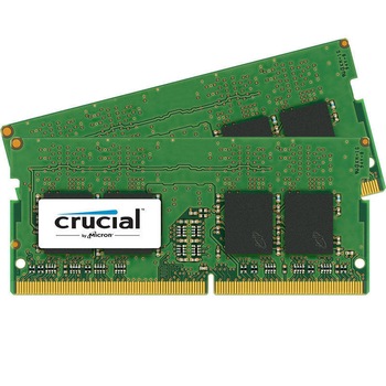Memorie laptop Crucial 16GB DDR4 2400 MHz CL17 Dual Channel Kit Memorie laptop Crucial 16GB DDR4 2400 MHz CL17 Dual Channel Kit
