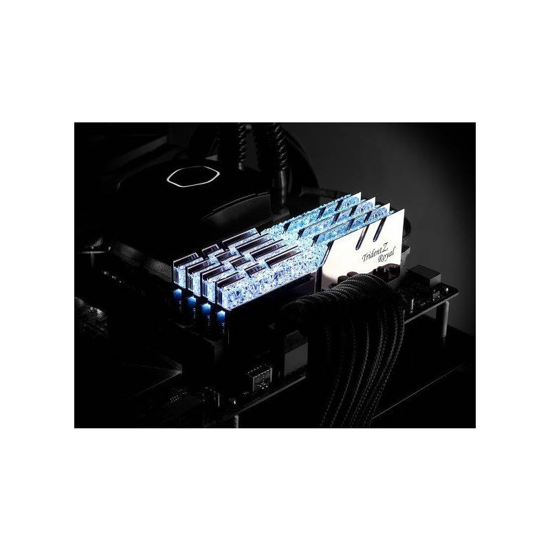 Memorie G.Skill Trident Z Royal RGB Silver 32GB DDR4 3200MHz CL16