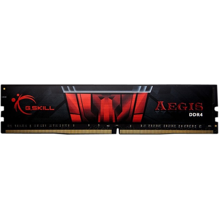 Memorie RAM, G.Skill, Aegis 8GB/3200MHz, DDR4, Negru