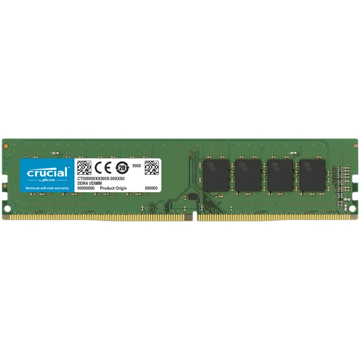 Памет Crucial, 8GB DDR4, 3200MHz CL22