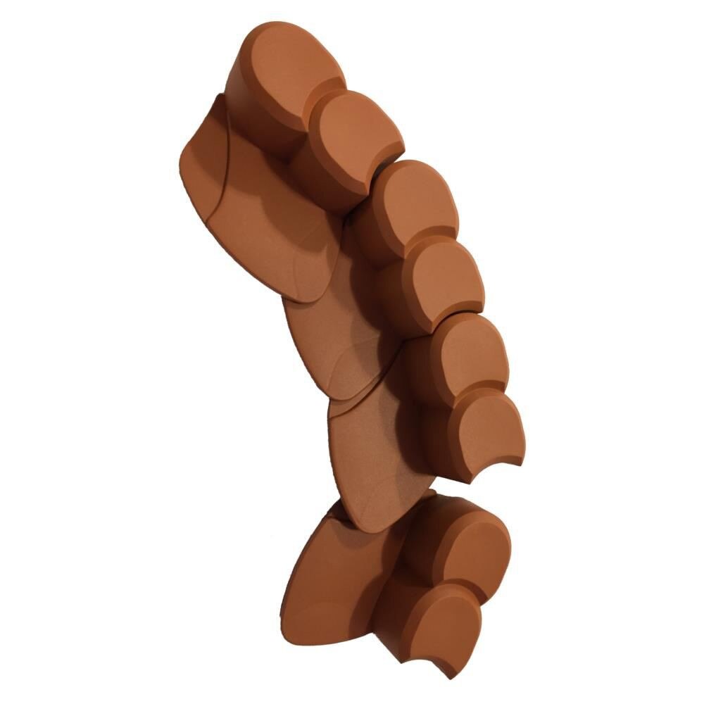 Bordura de gradina din 24 de bucati, lungime 3.1m, Prosperplast