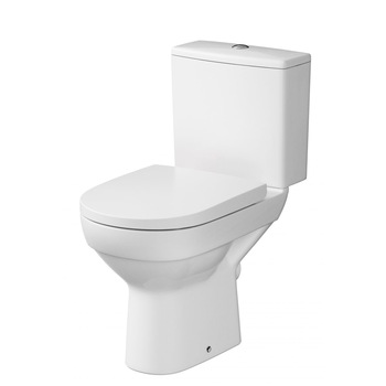 Set vas WC 601 compact alimentare laterala City Clean On Cersanit + capac WC cadere lenta, demontare rapida Cersanit Set vas WC 601 compact alimentare laterala City Clean On Cersanit + capac WC cadere lenta, demontare rapida Cersanit