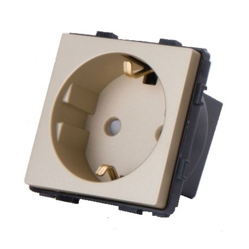 Priza simpla Torelectric fara rama Crem