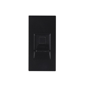 Modul priza 1/2 Internet Negru pentru rama Torelectric Modul priza 1/2 Internet Negru pentru rama Torelectric