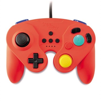 Gamepad Steelplay Gcube Wired Controller Red Gamepad Steelplay Gcube Wired Controller Red