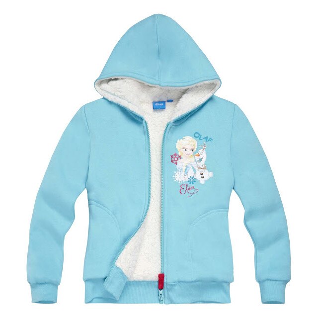 Jacheta captusita Disney Frozen, 116 cm, 6 ani