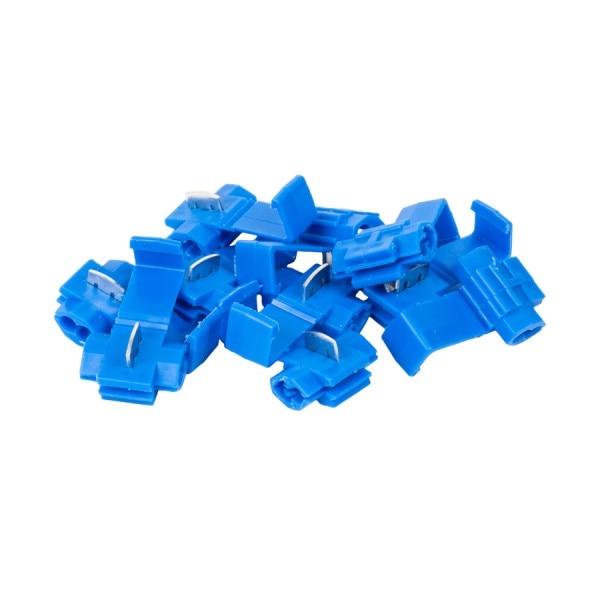 Set 10 bucati conectori rapizi Automax, KW-4 pentru cablare, culoare albastru