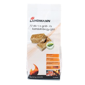 Cuburi pentru aprins focul Landmann, 72 buc EVO Cuburi pentru aprins focul Landmann, 72 buc EVO