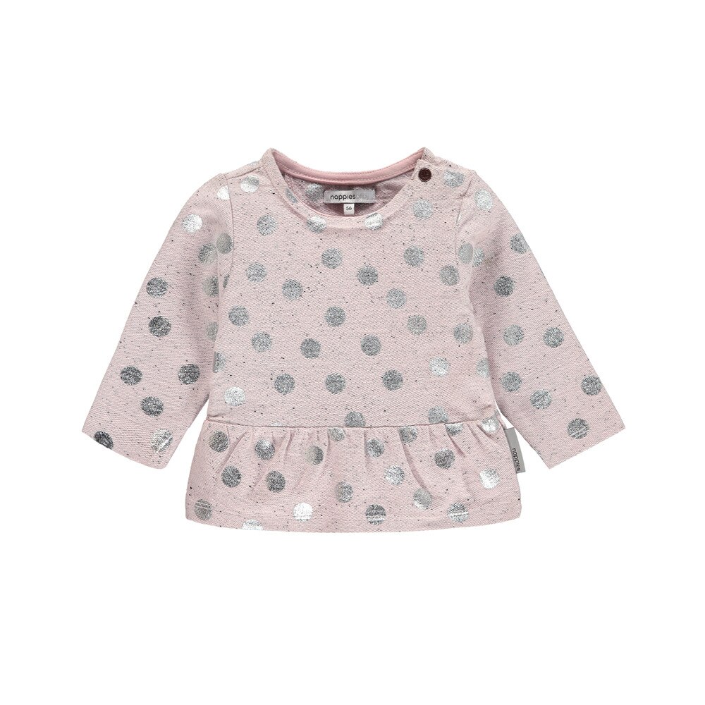 Bluza fetite, Noppies, cu buline, roz