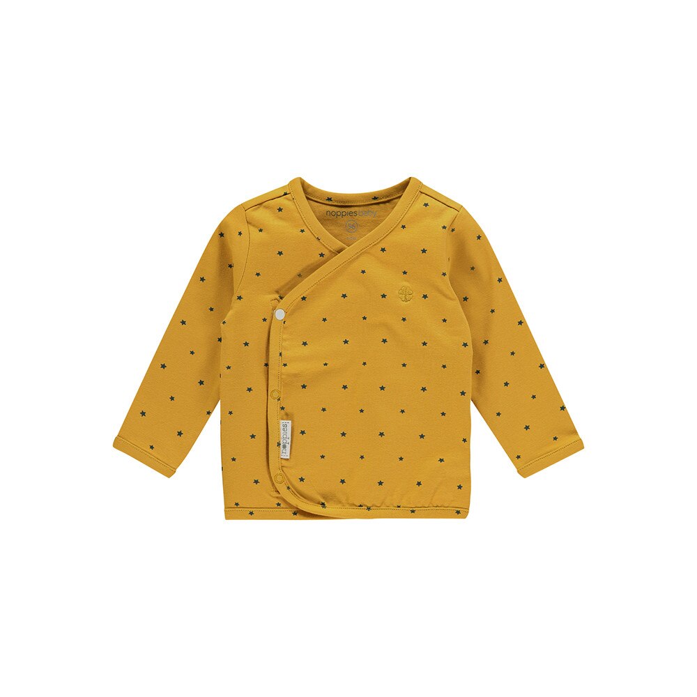Bluza bebe, Noppies, cu stelute, galben