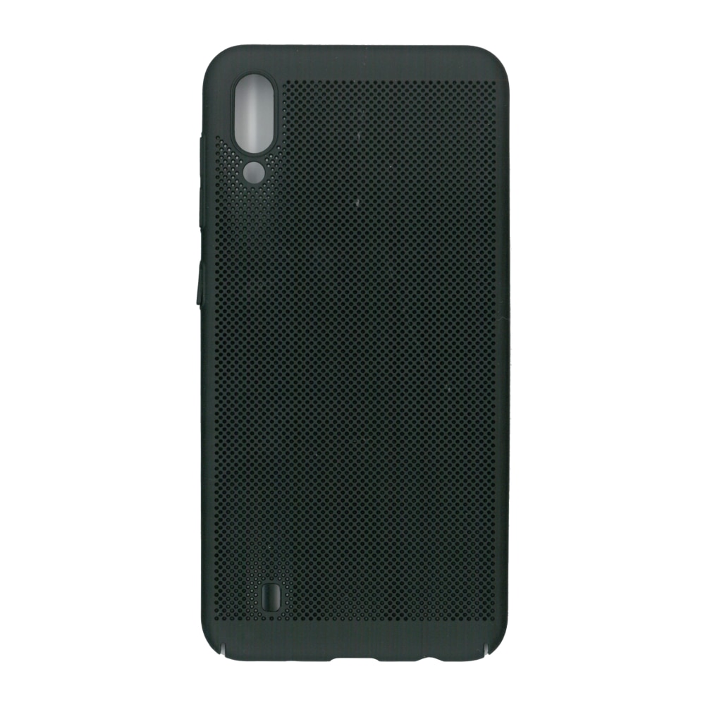 Husa spate cu perforatii pentru Samsung Galaxy M10 - EuroCELL Air Case, negru