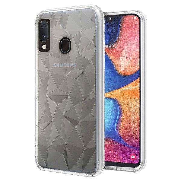Husa Samsung Galaxy A20E TPU Prism Transparenta