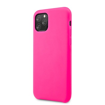 Husa Huawei P40 Lite E Silicone Pink Husa Huawei P40 Lite E Silicone Pink
