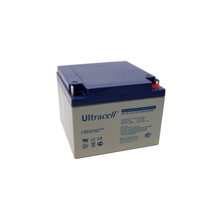 Батерия Pb Ultracell 12V/26Ah F3
