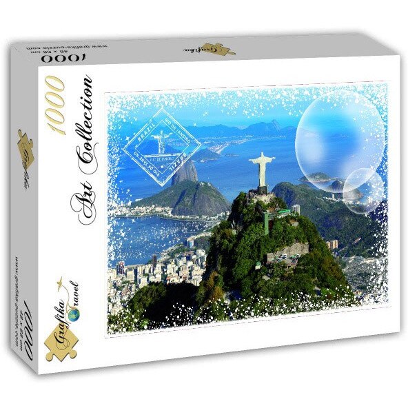 Puzzle Grafika Travel Around The World Brazil 1 000 Darab 59008 Emag Hu