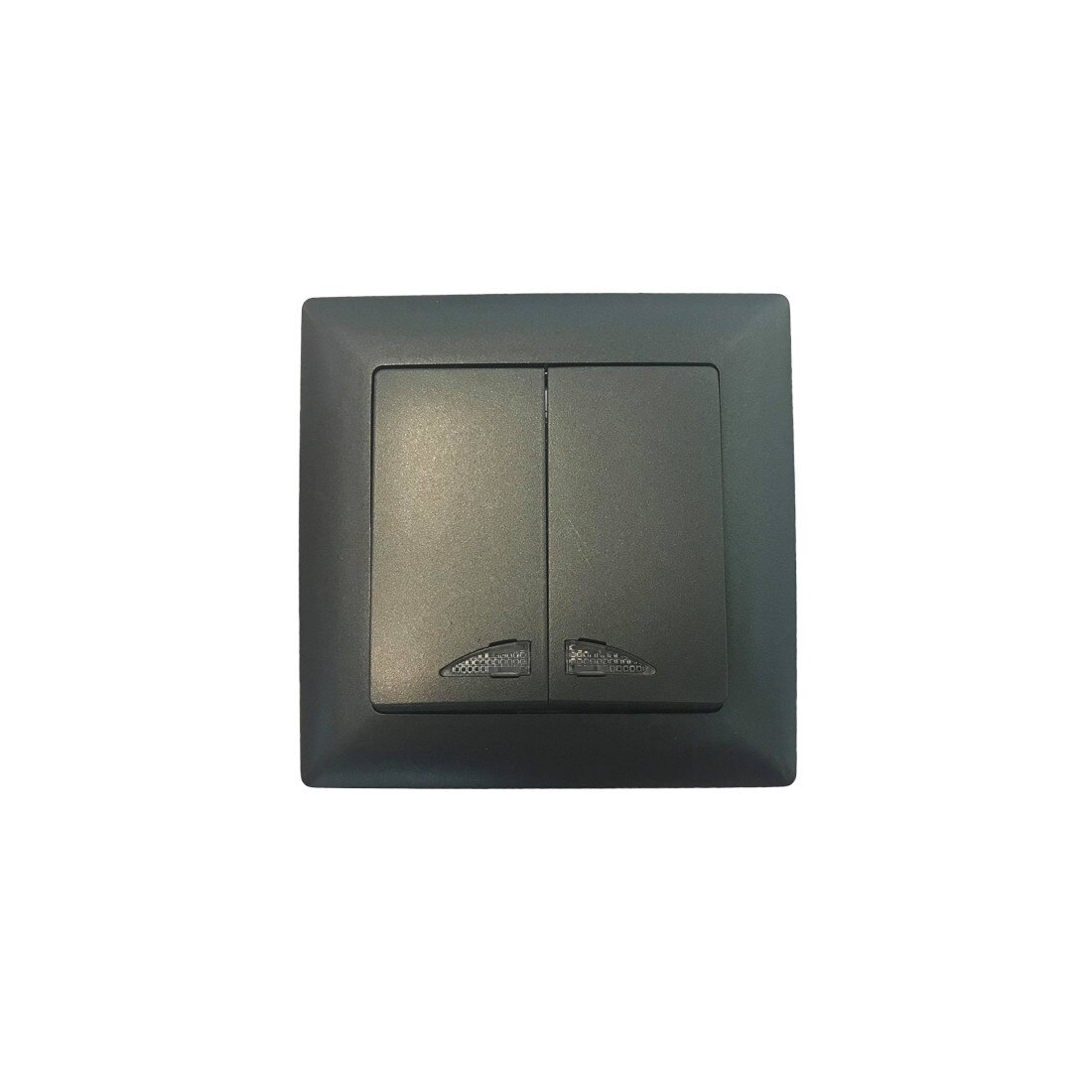 Comutator cu led VISAGE FUME, 10 A