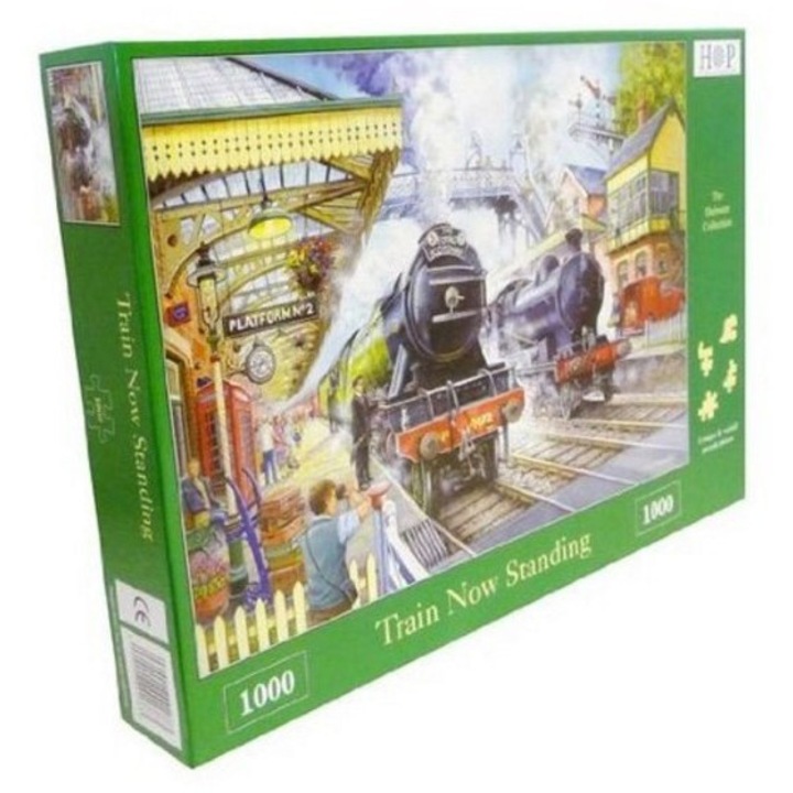 Puzzle The House of Puzzles - Train Now Standing, 1.000 darab, (56738)