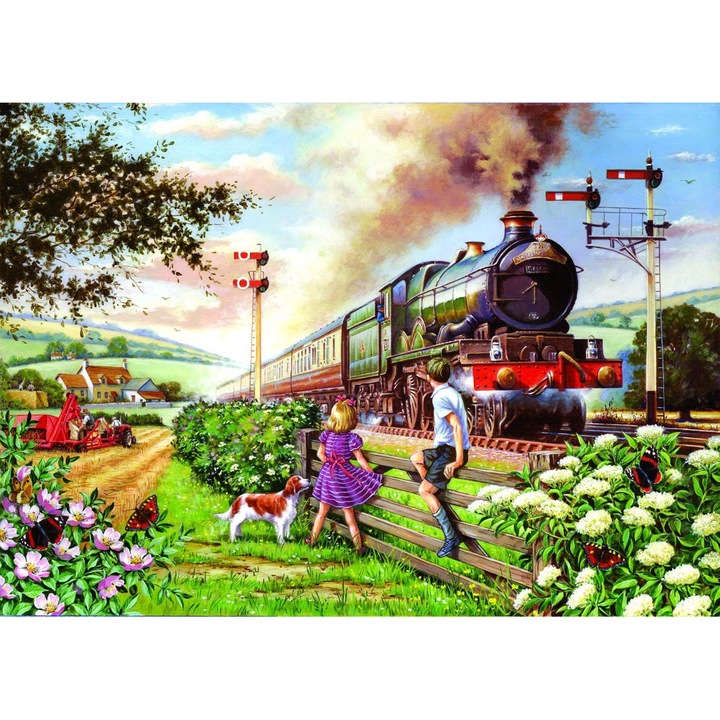 Puzzle The House of Puzzles - Railway Children, 500 darab, XXL (56793)