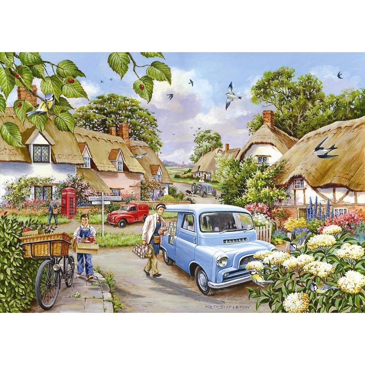 Puzzle The House of Puzzles - Morning Fresh, 500 darab, XXL (56788)
