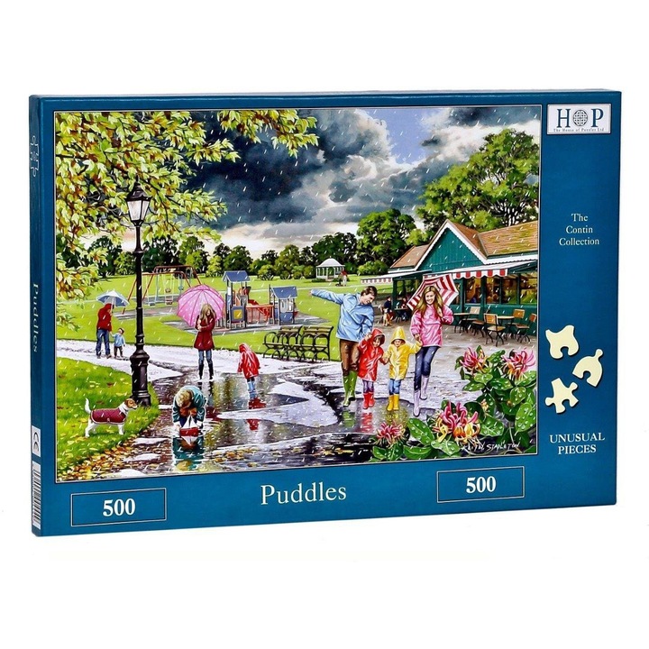 Puzzle The House of Puzzles - Puddles, 500 darab, (63242)