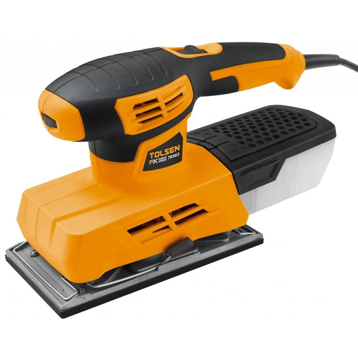 Tolsen Csiszológép, 220 W, 187 mm x 92.5 mm, vibráló daráló, GS jóváhagyással