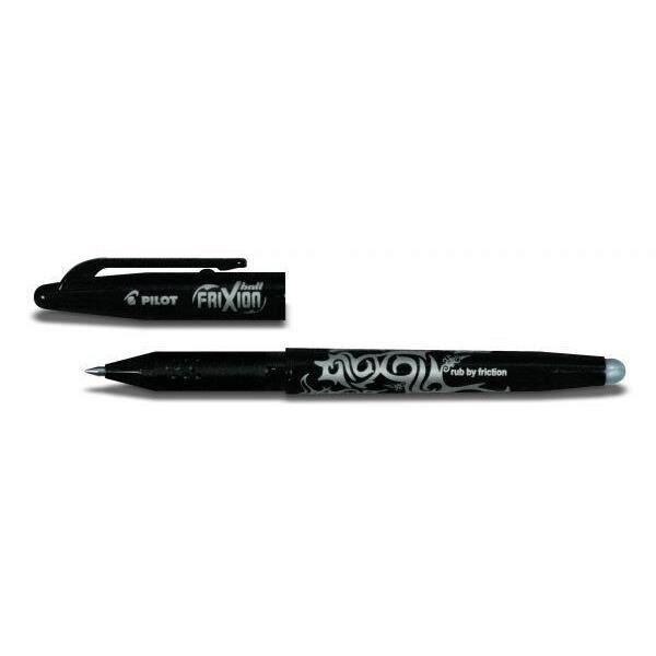 Roller PILOT Frixion 0.7 mm, negru