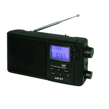 Radio portabil cu ceas EVO Akai APR-2418 Radio portabil cu ceas EVO Akai APR-2418