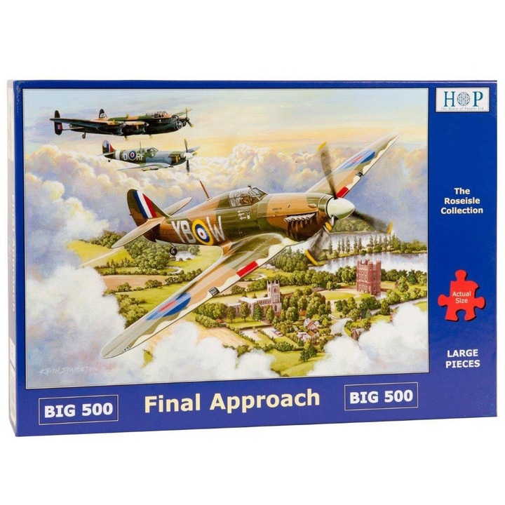Puzzle The House of Puzzles - Final Approach, 500 darab, XXL (56611)