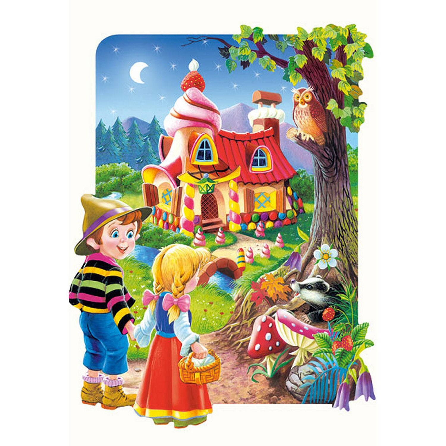 Puzzle Castorland - Hansel And Gretel, 20 piese XXL (2153)