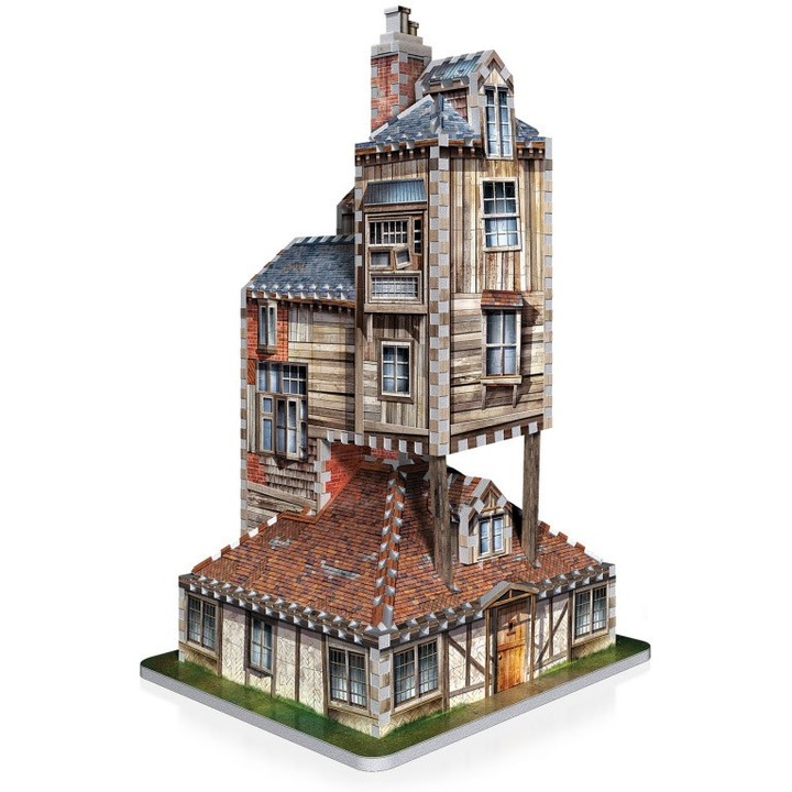 Пъзел 3D Wrebbit - Harry Potter - The Burrow - Weasley Family Home, 415 части (61359)