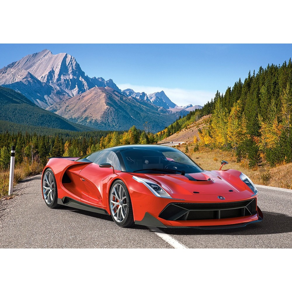Puzzle Castorland, Model Mountain Ride, 500 piese, Multicolor