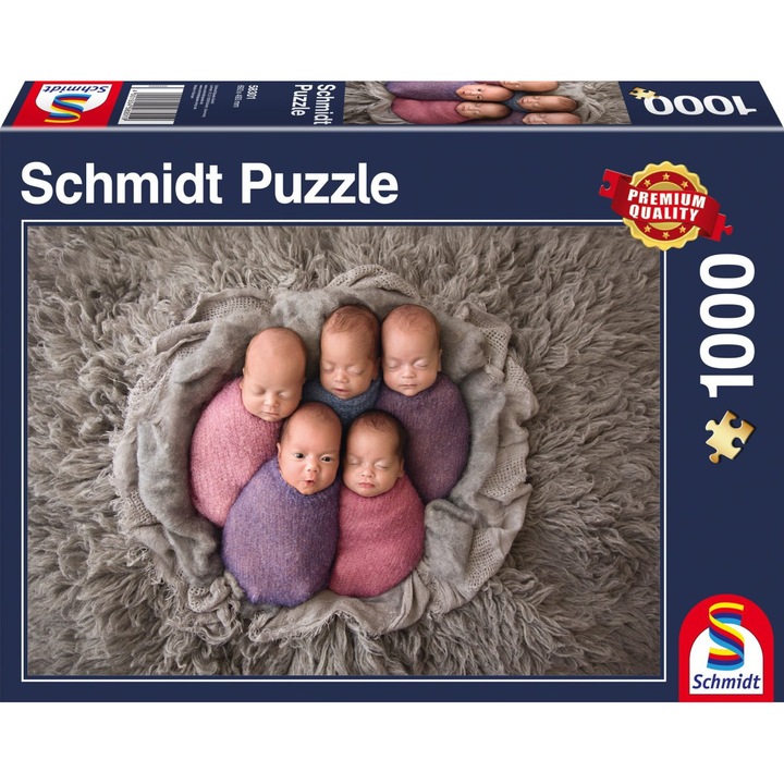 Пъзел Schmidt - Five At A Time, 1.000 части (58301)