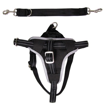 Set Trixie ham si centura auto pentru caini negru S-M 40-55 cm/20 mm 12855 Set Trixie ham si centura auto pentru caini negru S-M 40-55 cm/20 mm 12855