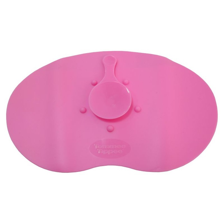 Tommee Tippee tapadókorong/terítő, tálak, tányérok, dobozok rögzítéséhez, rózsaszín