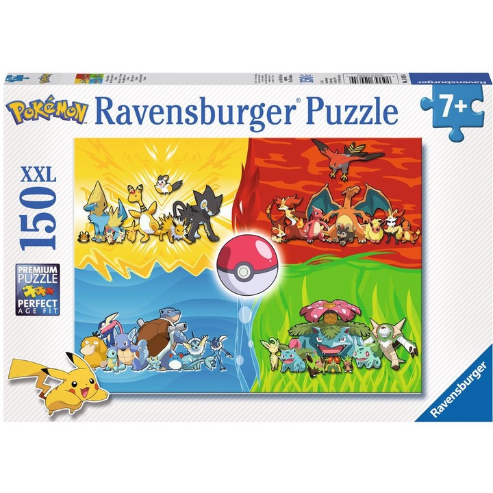 Пъзел Ravensburger - Pokemon, 150 части XXL (10035)