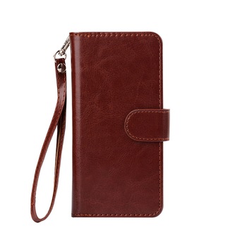 Husa 2in1 piele fina multifunctionala, portofel, back cover, Samsung Galaxy S8 Plus - CaseMe, culoare Maro Coniac Husa 2in1 piele fina multifunctionala, portofel, back cover, Samsung Galaxy S8 Plus - CaseMe, culoare Maro Coniac