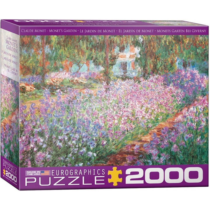 Пъзел Eurographics - Claude Monet: The Artist's Garden, 2.000 части (56056)