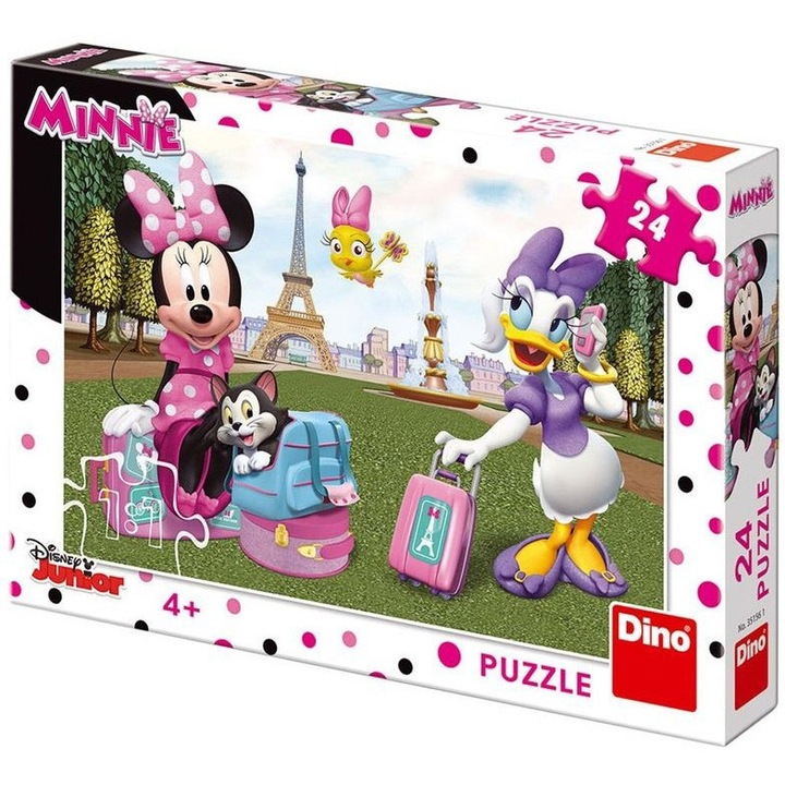 Puzzle - Minnie si Daisy (24 piese)