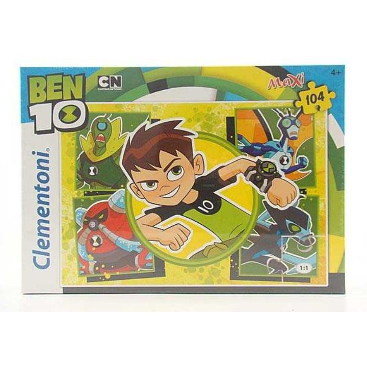 Puzzle Clementoni - Ben 10, 104 darab, XXL (62303)