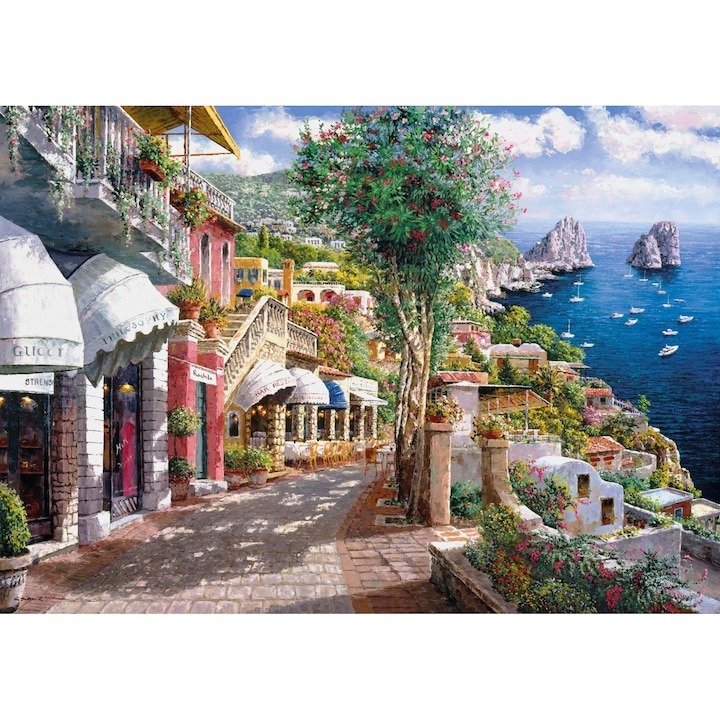 Пъзел Clementoni - Capri, Italy, 1.000 части (41470)