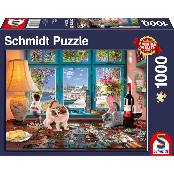 Пъзел Schmidt - Пъзелrs Desk, 1.000 части (58344)