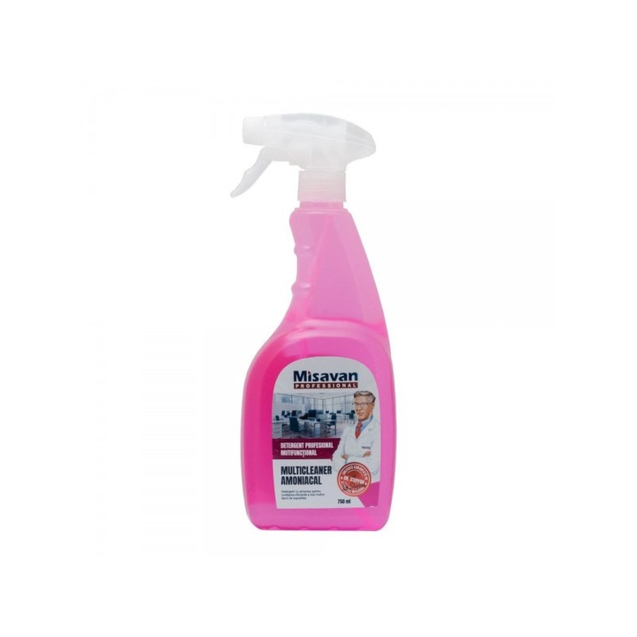 Detergent profesional universal cu amoniac Misavan Dr Stephan, 750ml