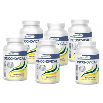 Onconovical pachet pe 3 luni , 100% natural 135 capsule per cutie Onconovical pachet pe 3 luni , 100% natural 135 capsule per cutie